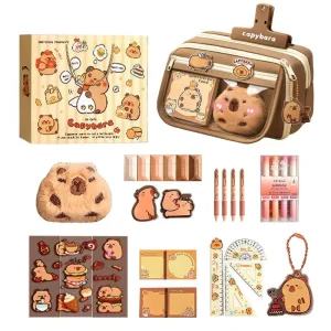 Capybara Pencil Case Animal Zipper Kids Bag