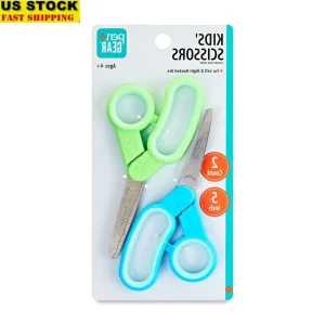 Kids Blunt Tip Safety Scissors 2 Pack
